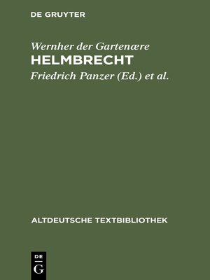 cover image of Helmbrecht